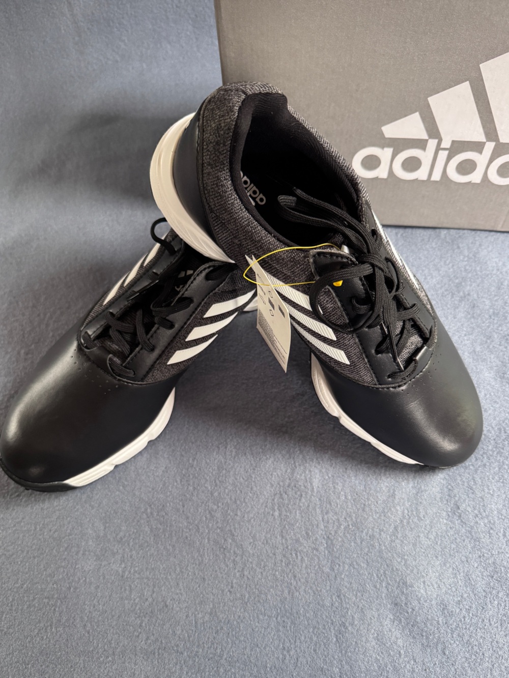 adidas Black & White Women's Tech Response Golf Shoes